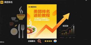 美团排名进阶教程：专为餐饮行业商家设计，实现店铺曝光和流量提升-聊项目