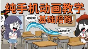 手机沙雕动画：制作流程全解析，爆笑文案创作技巧，基础软件操作指南-聊项目