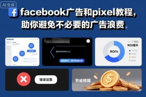 facebook广告和pixel教程，助你避免不必要的广告浪费-聊项目