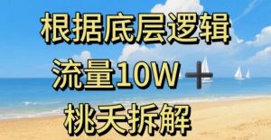 据底层逻辑,流量10W+,以安全知识科普为例-聊项目