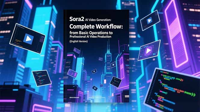 Sora2 AI视频生成的系统教程(英文版-聊项目