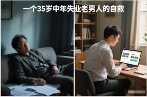付费文章：一个35岁中年失业老男人的自救-聊项目