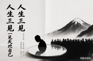 人生三见一见天地见众生见自己,活出自我拥有清晰幸福人生,搞透人性-聊项目