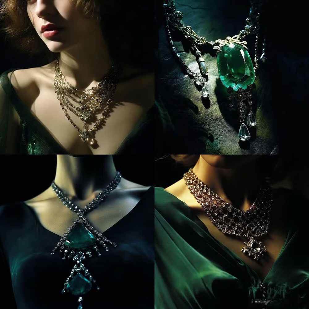 图片[2]-463个Midjourney珠宝摄影提示词：覆盖全品类珠宝，AI设计秒出专业效果-聊项目