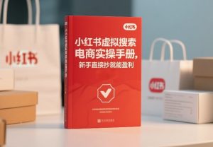 小红书⁠‬⁠‌‬⁠‬‍‍‌‬‌‍⁠‌⁠⁠‬‬‌‍虚拟搜索电商实操手册，新手直接抄就能盈利-聊项目