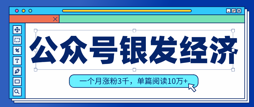 公众号老年哲学鸡汤赛道，一个月涨粉3千，单篇阅读10万+(详细操作教程)-聊项目