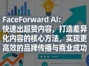 FaceForward AI：快速出超赞内容，打造差异化内容的核心方法，实现更高效的品牌传播与商业成功-聊项目