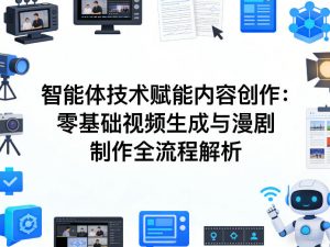 AI智能体技术赋能内容创作:零基础视频生成与漫剧制作全流程解析-聊项目