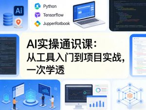 AI实操通识课,从工具入门到项目实战,一次学透-聊项目
