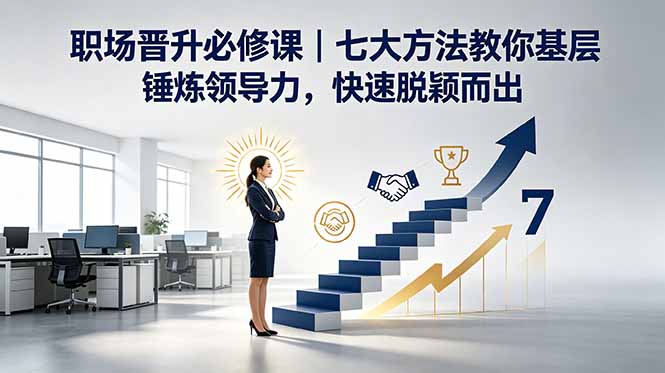 付费文章：职场晋升必修课｜七大方法教你基层锤炼领导力，快速脱颖而出-聊项目
