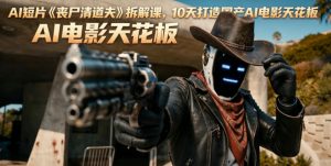 AI短片《丧尸清道夫》拆解课，10天打造国产AI电影天花板-聊项目
