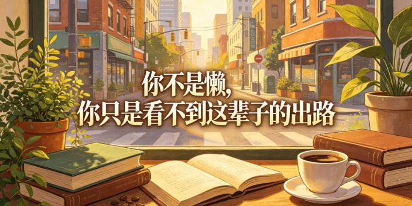 付费文章：你不是懒，你只是看不到这辈子的出路-聊项目